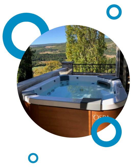 Vírivka Delos - Bazény, zastrešenia bazénov, vírivky Jacuzzi Bazény, zastrešenia bazénov, vírivky Jacuzzi - Bratislava, Trenčín, Košice