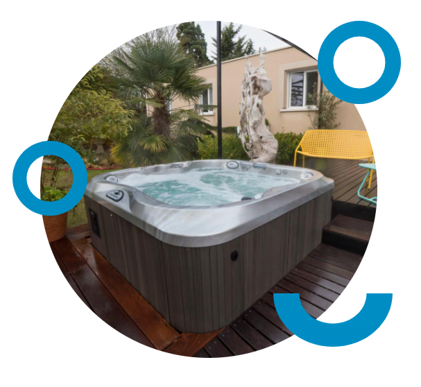 Vírivky Jacuzzi J-355 - Bazény, zastrešenia bazénov, vírivky Jacuzzi Bazény, zastrešenia bazénov, vírivky Jacuzzi - Bratislava, Trenčín, Košice
