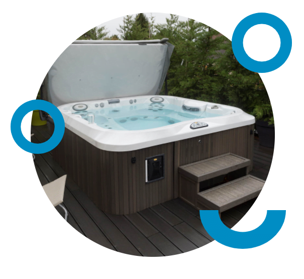Vírivky Jacuzzi J-385 - Bazény, zastrešenia bazénov, vírivky Jacuzzi Bazény, zastrešenia bazénov, vírivky Jacuzzi - Bratislava, Trenčín, Košice