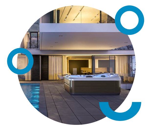 Vírivky Jacuzzi J-495 - Bazény, zastrešenia bazénov, vírivky Jacuzzi Bazény, zastrešenia bazénov, vírivky Jacuzzi - Bratislava, Trenčín, Košice