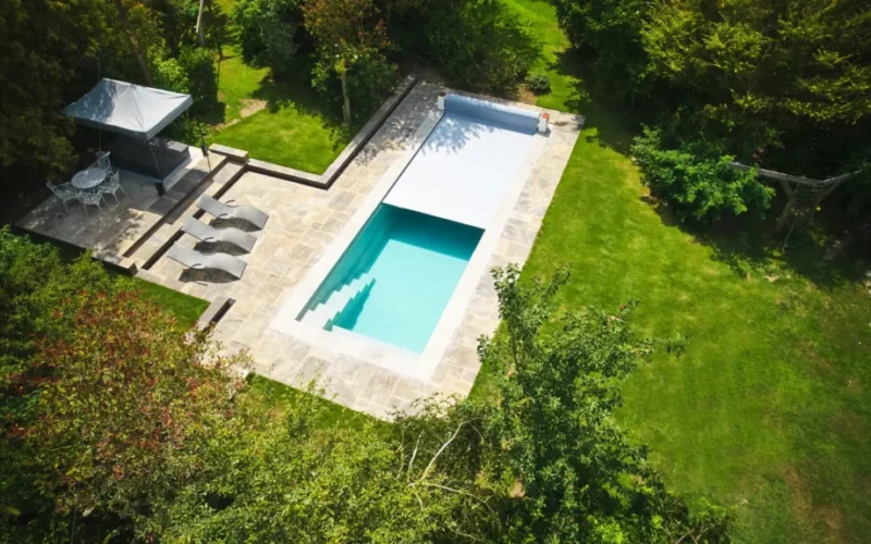 Side stairs compass pools uk classic nova grey colour . Side stairs compass pools uk classic nova grey colour .